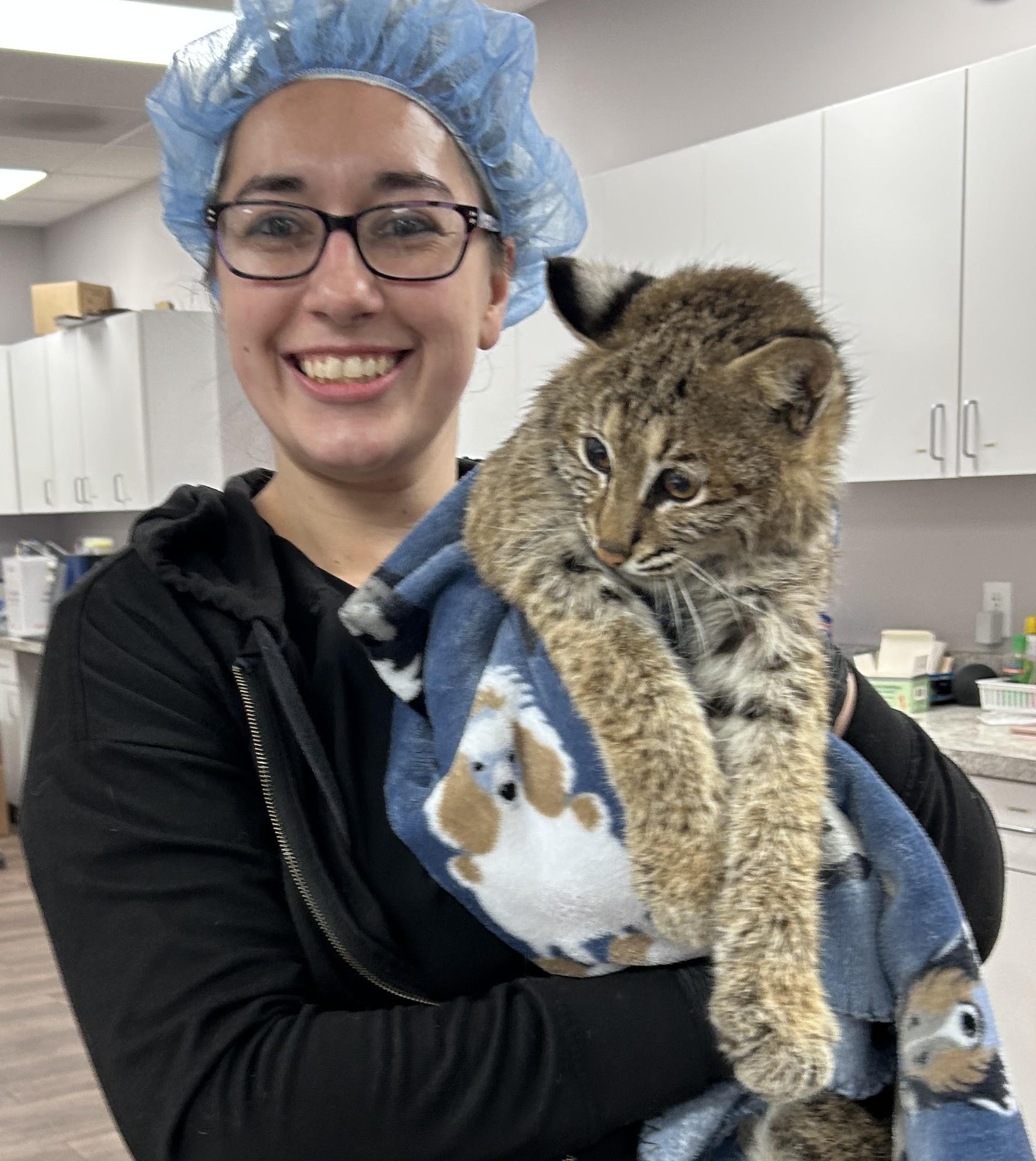 Bobbie with nurse